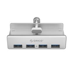 Orico 4-Port USB 3.0 Clip-Type Hub with 5ft USB-A Extension Cable