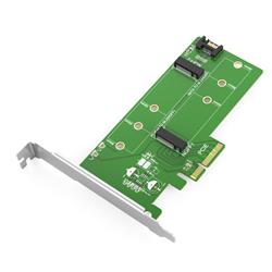 Maiwo PCI-Express Card, PCIE TO M.2 PCIe SSD & M.2 SATA SSD(Open Box)