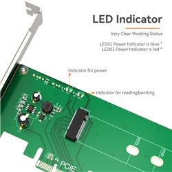 Maiwo KT016L PCIE TO M.2 PCIe SSD With Full Profile Bracket