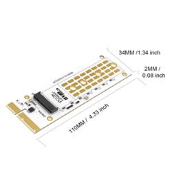 Maiwo KT060A  PCIex4 NVMe Expansion Card Converter with RGB Design , Up to 32Gbps with PCI Express 3.0 x4 ,3200+MB/s read and 1