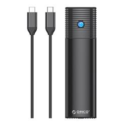 ORICO USB3.2 Gen2 USB-C M.2 NVMe SSD Enclosure (10Gbps) -  Black(Open Box)