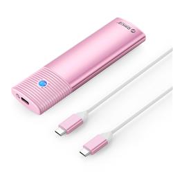 ORICO USB3.2 Gen2 USB-C M.2 NVMe SSD Enclosure (10Gbps) - Pink