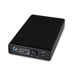 Maiwo K3505CU3S USB3.2 GEN1 External Enclosure for 3.5"/2.5" SATA HDD/SSD, Black.