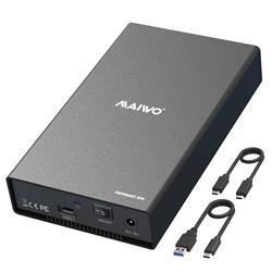 Maiwo K3527C Type C USB3.2 GEN2 Aluminum External Enclosure for 2.5"/3.5" SATA HDD and SSD