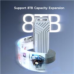 Boîtier SSD M.2 NVMe Maiwo K1695F 40 Gbit/s