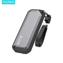 Chotech MSE004 USB3.2 Chips Compatible M.2 NVME / SATA SSD Protocaol 10Gbps Transfer Speed SSD Enclosure wih IP65 water-Proof a