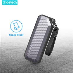 Chotech MSE004 USB3.2 Chips Compatible M.2 NVME / SATA SSD Protocaol 10Gbps Transfer Speed SSD Enclosure wih IP65 water-Proof a