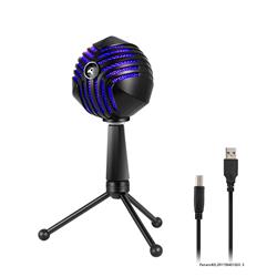 YANMAI Unique Patented RGB Lights Microphone, Black