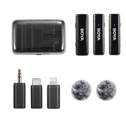 BOYA BOYALINK Wireless Microphone System, Black(Open Box)