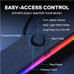 Barre de son de jeu Redragon GS515 RGB