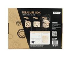 ROKR 3D Wooden Puzzle,ROKR Treasure Box (LK502),Perfect Gift(Open Box)