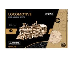 ROKR 3D Wooden Puzzle,ROKR Locomotive Train Kit (LK701)