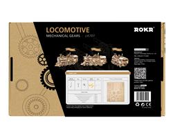 ROKR 3D Wooden Puzzle,ROKR Locomotive Train Kit (LK701)