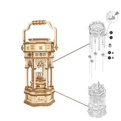 ROKR 3D Wooden Puzzle,Victorian Lantern Music Box (LK601)