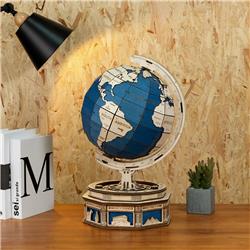 ROKR 3D Wooden Puzzle,ROKR Globe,DIY Enthusiasts