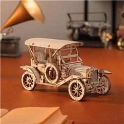 ROKR 3D Wooden Puzzle,Vintage Car,1910s Brass Era Replica