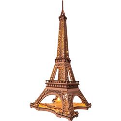 ROKR 3D Wooden Puzzle,Night of the Eiffel Tower Puzzle,Christmas Gift