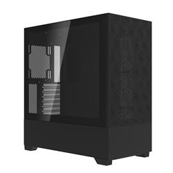DarkFlash DF5000BS Mesh Boîtier d'ordinateur ATX, Compatible avec carte mère de connexion arrière, Noir