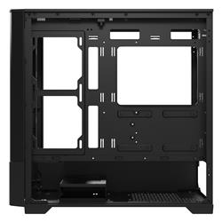 DarkFlash DK415M Mesh Boîtier d'ordinateur mATX, 2x Ventilateurs ARVB inclus, Noir