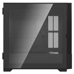 DarkFlash DK415M Mesh Boîtier d'ordinateur mATX, 2x Ventilateurs ARVB inclus, Noir