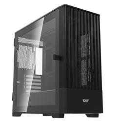 DarkFlash DK415M Mesh Boîtier d'ordinateur mATX, 2x Ventilateurs ARVB inclus, Noir