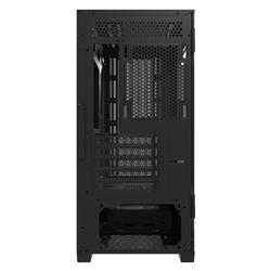 DarkFlash DK415M Mesh Boîtier d'ordinateur mATX, 2x Ventilateurs ARVB inclus, Noir