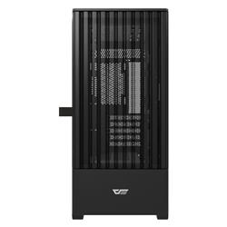 DarkFlash DK415M Mesh Boîtier d'ordinateur mATX, 2x Ventilateurs ARVB inclus, Noir