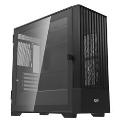 DarkFlash DK415M Mesh Boîtier d'ordinateur mATX, 2x Ventilateurs ARVB inclus, Noir