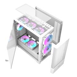 DarkFlash 450*210*450mm Latéale gauche Micro ATX White
