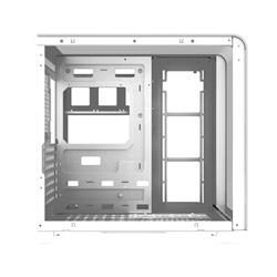 DarkFlash L280 Curve Panoramic ATX Computer Case, White