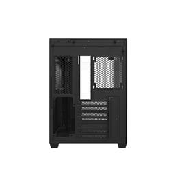 DarkFlash TH285 Triple-sided Transparent Glass ATX Case, Black