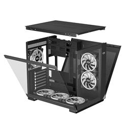 PCCOOLER C3T500 ARGB PC Case Mid Tower Desktop Computer Gaming Case