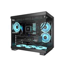 PCCOOLER C3T500 ARGB PC Case Mid Tower Desktop Computer Gaming Case