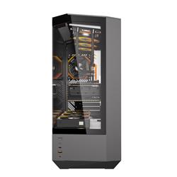 DarkFlash DY460 Luxury ATX PC Case, 4x ARGB Fans Included, Black