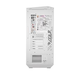 DarkFlash DY460 Luxury ATX PC Case, 4x ARGB Fans Included, White