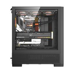 DarkFlash AIR Nova E-ATX PC Case,3x fans inclus  noir
