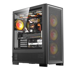 DarkFlash AIR Nova E-ATX PC Case,3x fans inclus  noir