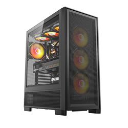 DarkFlash AIR Nova E-ATX PC Case,3x fans inclus  noir