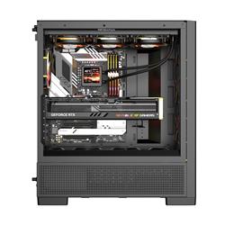 DarkFlash AIR Nova E-ATX PC Case,3x fans inclus  noir