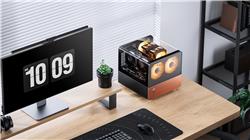 JONSBO V12 BLACK Micro ATX Mid Tower PC Case， 4x ARGB Fans Included(Open Box)