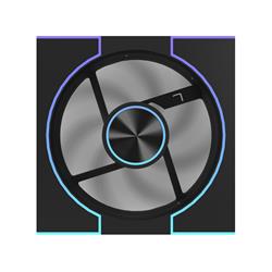 DarkFlash 120 mm Régulier Ventilateur  Noir(Open Box)