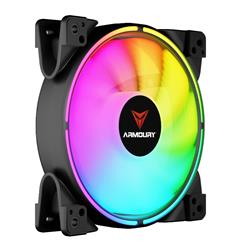 ARMOURY Block Guardian ARGB Fan,Silent Fan,Black
