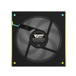 DarkFlash 120 mm Régulier Ventilateur  Noir(Open Box)