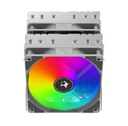 iCan 6-Heatpipe CPU Cooler | 2*120mm PWM Fans with Rainbow Color | TDP - 265W | Fan Speed upto 1800RPM | Fan Noise - 31DBA |...