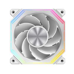 DarkFlash INF34R A-RGB Ventilateur de refroidissement, Flux d'air inversé, 1 Paquet, Blanc(Open Box)