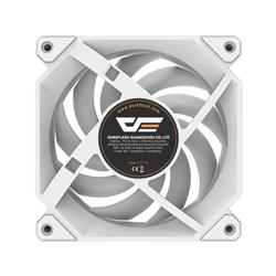 DarkFlash INF34R A-RGB Ventilateur de refroidissement, Flux d'air inversé, 1 Paquet, Blanc(Open Box)