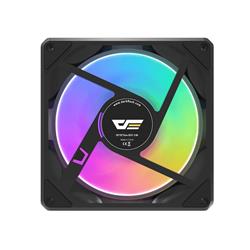 DarkFlash Gauss G24 ARGB Fan, 3 Pack, Black