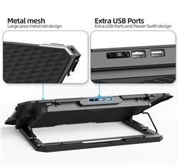 ICAN  Laptop Cooling Pad with 6 Cooling Fans,for Laptop 15-1 K21