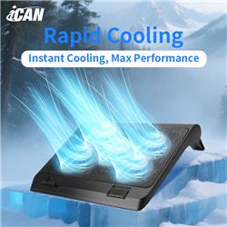 ICAN  Laptop Cooling Pad with 5 Cooling Fans,  for Laptop 15-17.3 Lnch
