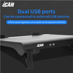 ICAN  Laptop Cooling Pad with 5 Cooling Fans,  for Laptop 15-17.3 Lnch
